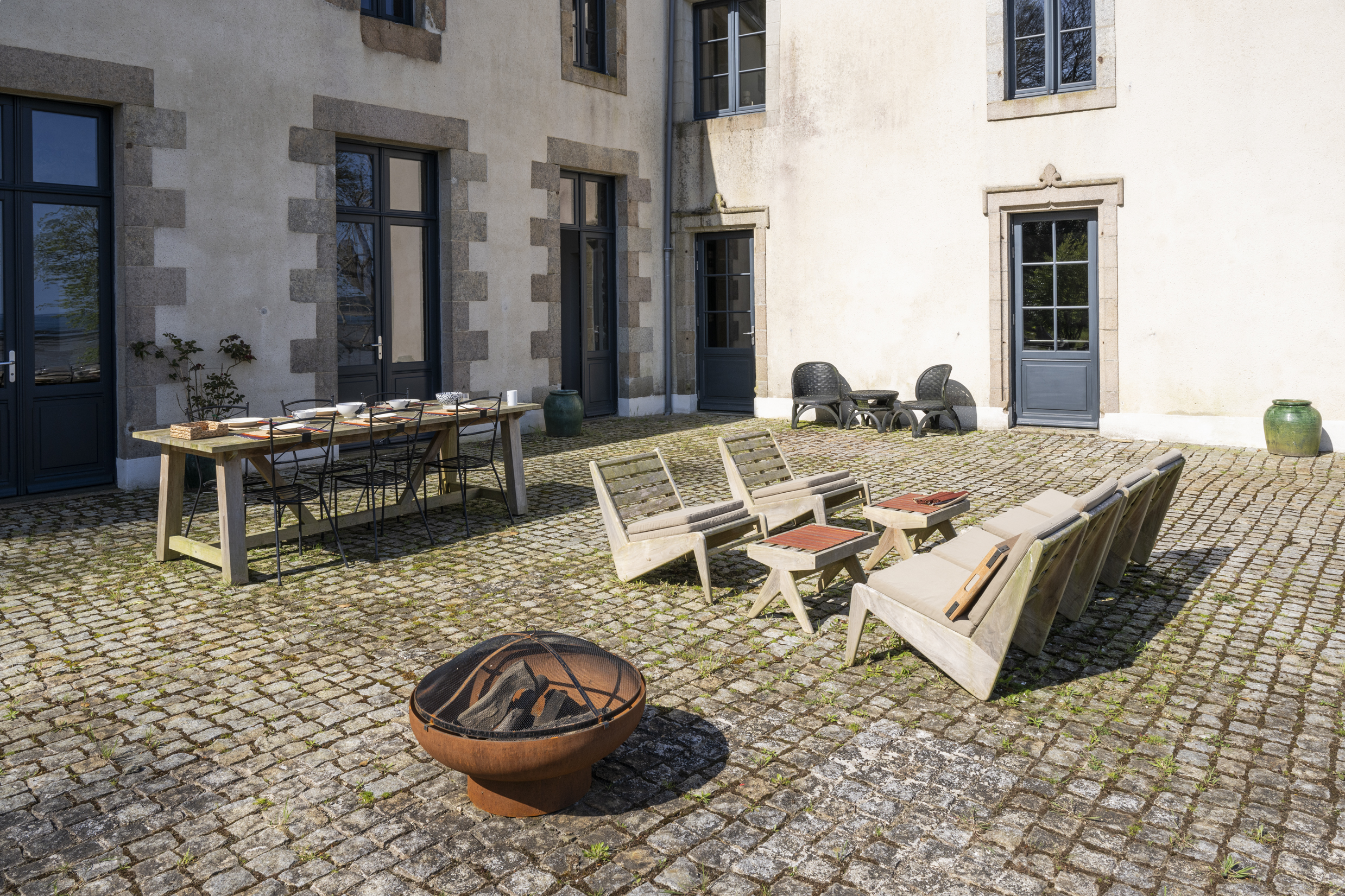 terrasse du chateau blanc